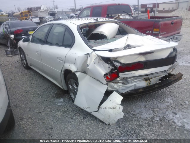 1G2HY52K95U232916 - 2005 PONTIAC BONNEVILLE SLE WHITE photo 3