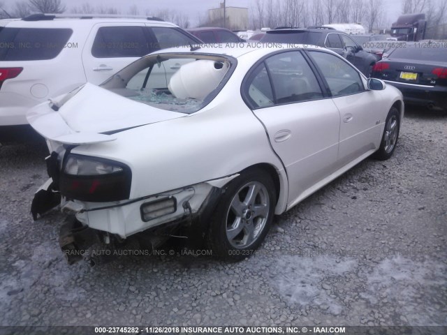 1G2HY52K95U232916 - 2005 PONTIAC BONNEVILLE SLE WHITE photo 4