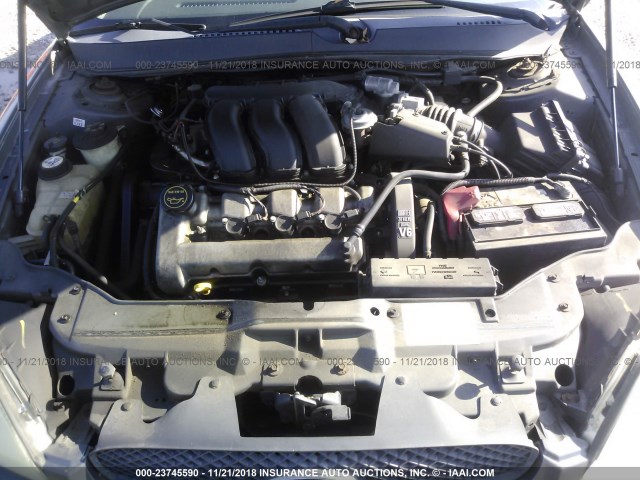 1FAFP55SX4A175102 - 2004 FORD TAURUS SES GRAY photo 10