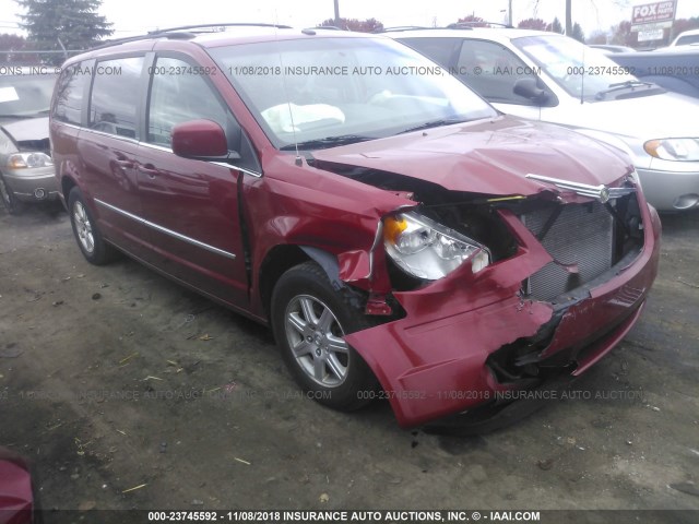 2A8HR54169R514293 - 2009 CHRYSLER TOWN & COUNTRY TOURING RED photo 1