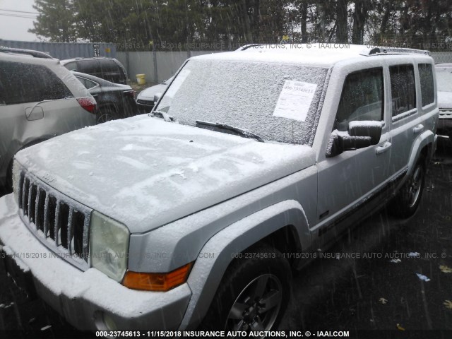 1J8HH48KX7C622597 - 2007 JEEP COMMANDER Gümüş foto 2