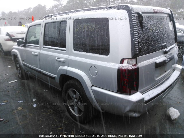 1J8HH48KX7C622597 - 2007 JEEP COMMANDER Gümüş foto 3