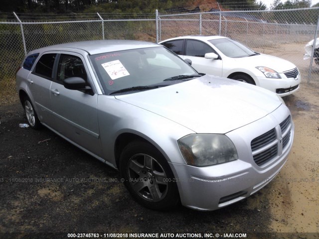 2D4FV47T26H533140 - 2006 DODGE MAGNUM SE SILVER photo 1