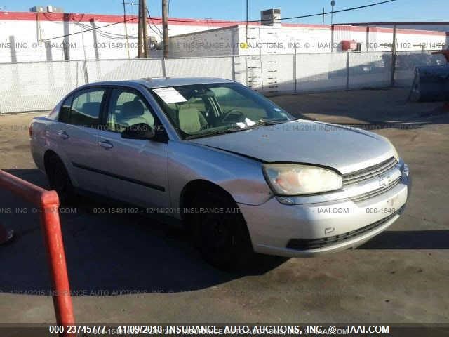 1G1ZS52F94F204579 - 2004 CHEVROLET MALIBU SILVER photo 1