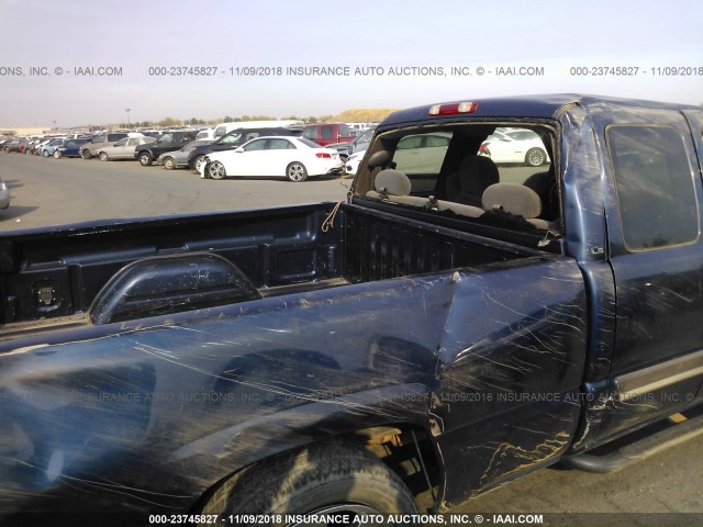 2GCEC19T441379417 - 2004 CHEVROLET SILVERADO C1500 BLUE photo 6