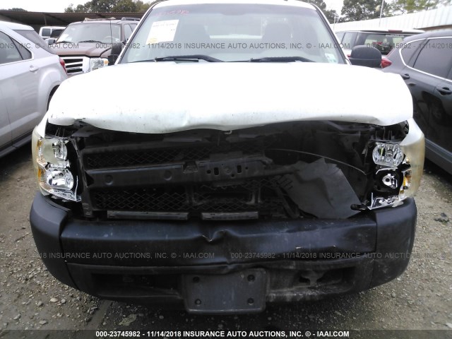 1GCEC19CX7Z502505 - 2007 CHEVROLET SILVERADO C1500 WHITE photo 6