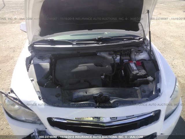 1G1ZE5EB7AF249984 - 2010 CHEVROLET MALIBU LTZ 白色 照片 10