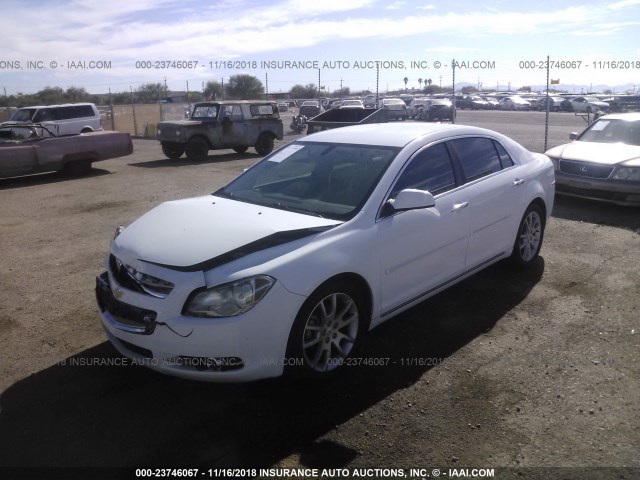 1G1ZE5EB7AF249984 - 2010 CHEVROLET MALIBU LTZ 白色 照片 2