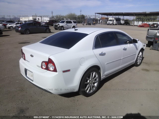 1G1ZE5EB7AF249984 - 2010 CHEVROLET MALIBU LTZ 白色 照片 4