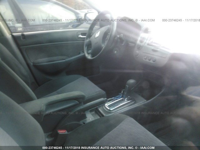 JHMES96664S009200 - 2004 HONDA CIVIC HYBRID GRAY photo 5