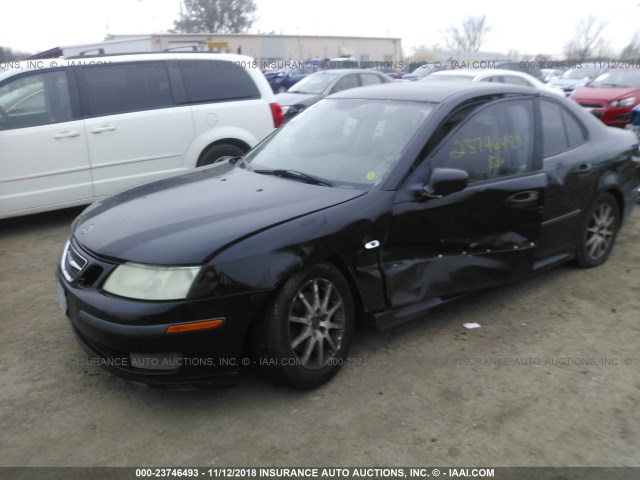 YS3FD49YX51039414 - 2005 SAAB 9-3 ARC BLACK photo 2