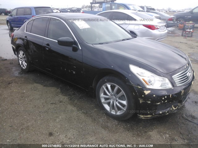 JNKCV61E09M306485 - 2009 INFINITI G37 JOURNEY/SPORT BLACK photo 1