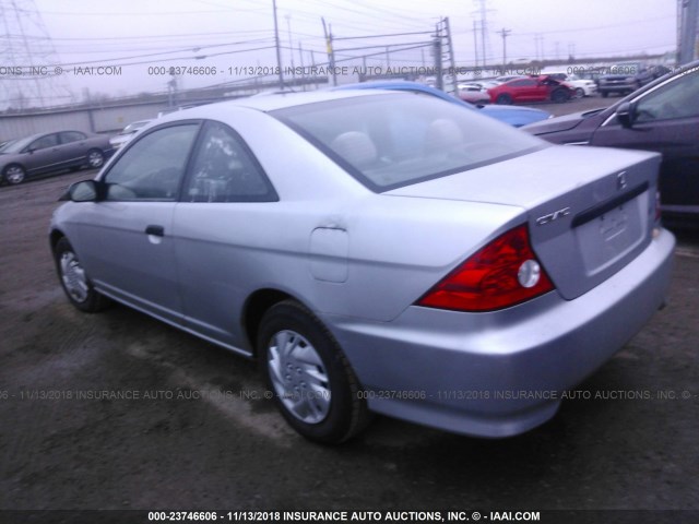 1HGEM22125L012010 - 2005 HONDA CIVIC DX VP Gümüş foto 3