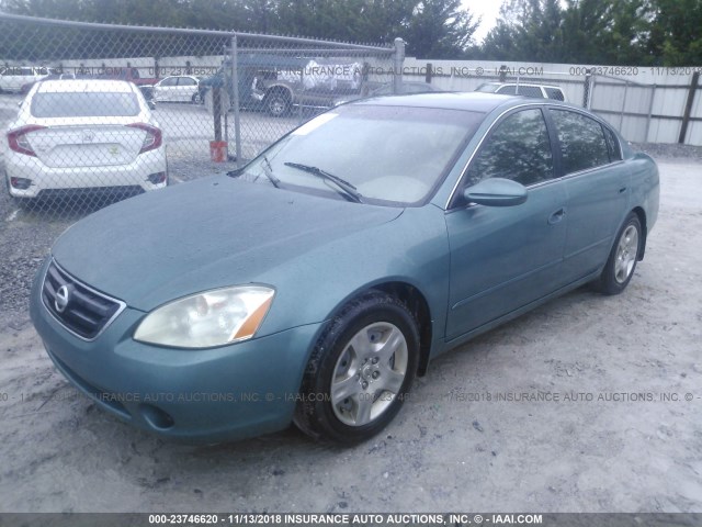 1N4AL11D32C183906 - 2002 NISSAN ALTIMA S/SL GREEN photo 2