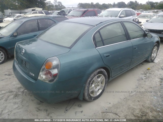 1N4AL11D32C183906 - 2002 NISSAN ALTIMA S/SL GREEN photo 4