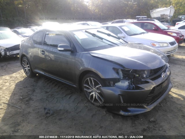 JTKJF5C72E3083115 - 2014 TOYOTA SCION TC 灰色 照片 1