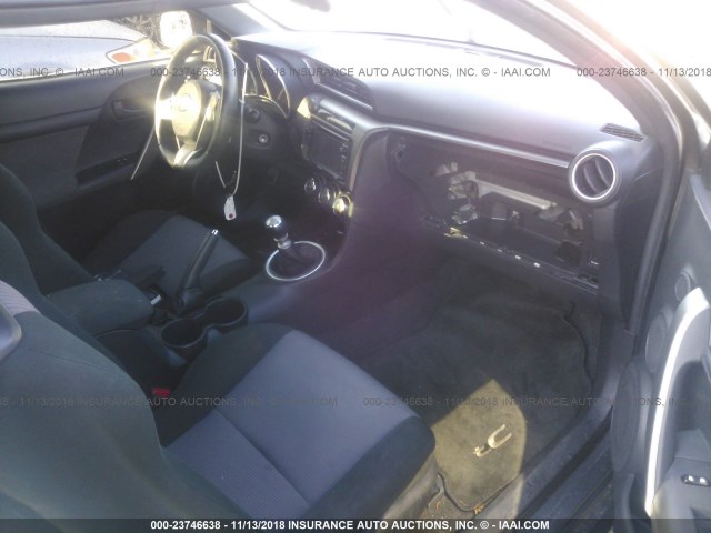 JTKJF5C72E3083115 - 2014 TOYOTA SCION TC 灰色 照片 5