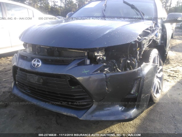 JTKJF5C72E3083115 - 2014 TOYOTA SCION TC 灰色 照片 6