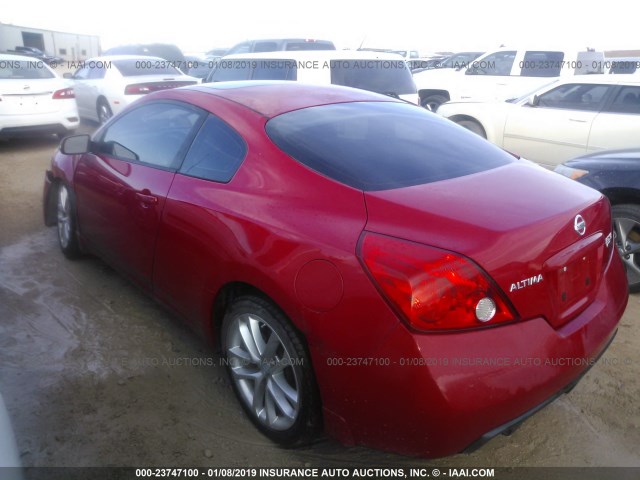 1N4BL24E19C138018 - 2009 NISSAN ALTIMA 3.5SE RED photo 3