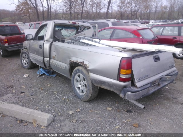 1GCEC14V2YE157424 - 2000 CHEVROLET SILVERADO C1500 TAN photo 3