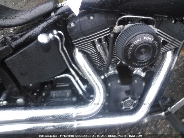 1HD1JAB191Y060809 - 2001 HARLEY-DAVIDSON FXSTBI BLACK photo 8