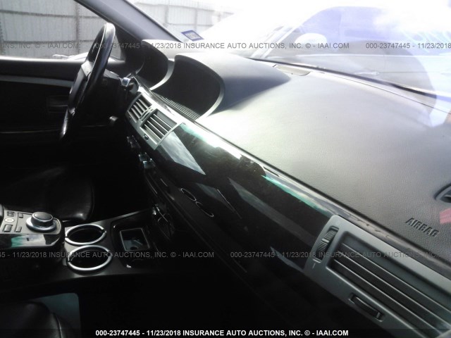 WBAHN83537DT67078 - 2007 BMW 750 BLACK photo 5