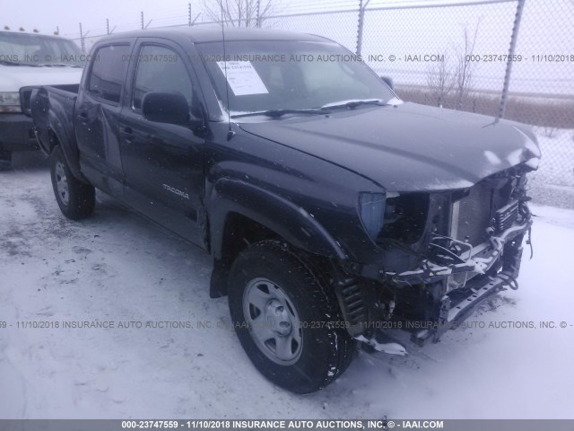 3TMLU4EN9BM068181 - 2011 TOYOTA TACOMA DOUBLE CAB 灰色 照片 1