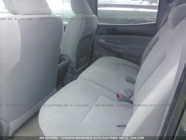 3TMLU4EN9BM068181 - 2011 TOYOTA TACOMA DOUBLE CAB 灰色 照片 8