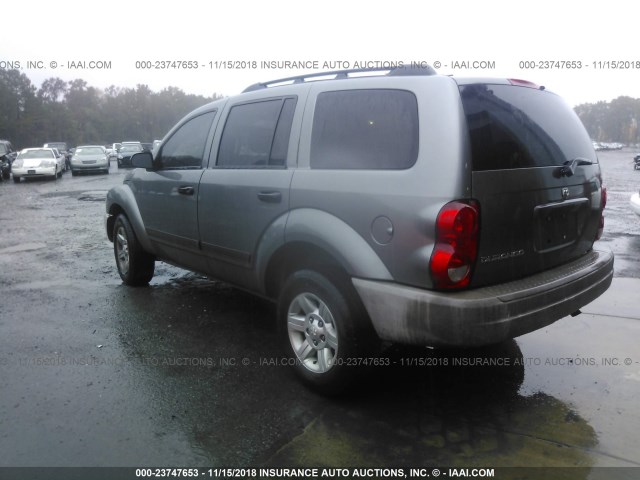 1D4HD38K05F598936 - 2005 DODGE DURANGO ST GRAY photo 3