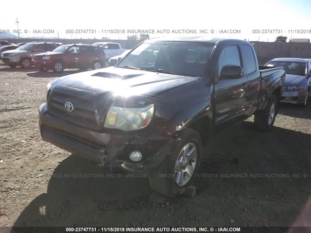 5TEUU42N07Z396348 - 2007 TOYOTA TACOMA ACCESS CAB ნაცრისფერი ფოტო 2