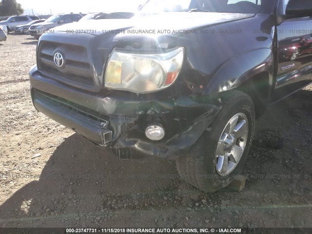 5TEUU42N07Z396348 - 2007 TOYOTA TACOMA ACCESS CAB ნაცრისფერი ფოტო 6