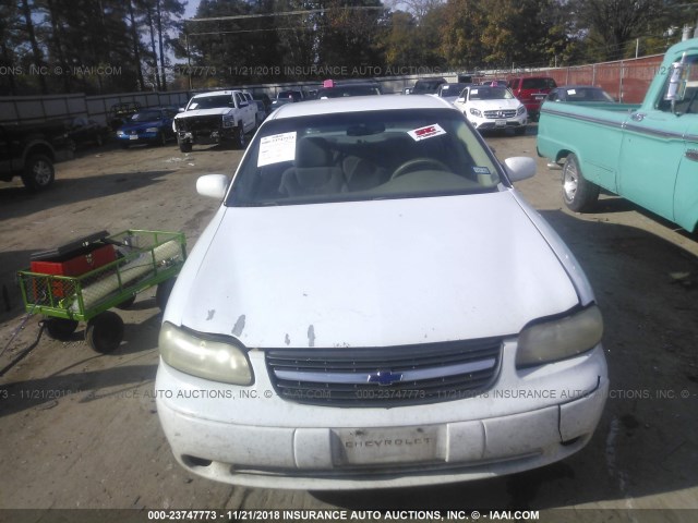 1G1NE52J93M551060 - 2003 CHEVROLET MALIBU LS WHITE photo 6