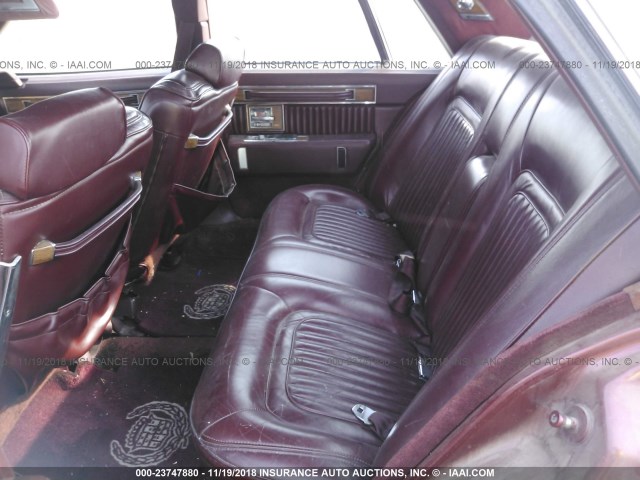 1G6AS6983DE814102 - 1983 CADILLAC SEVILLE RED photo 8