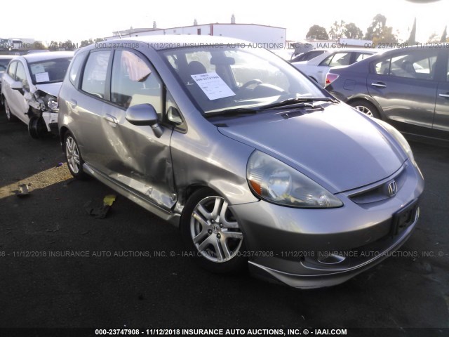 JHMGD38627S014816 - 2007 HONDA FIT S 银色 照片 1
