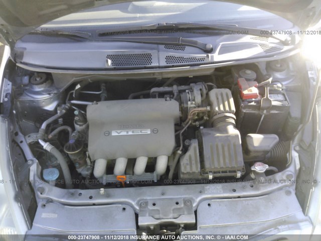 JHMGD38627S014816 - 2007 HONDA FIT S 银色 照片 10