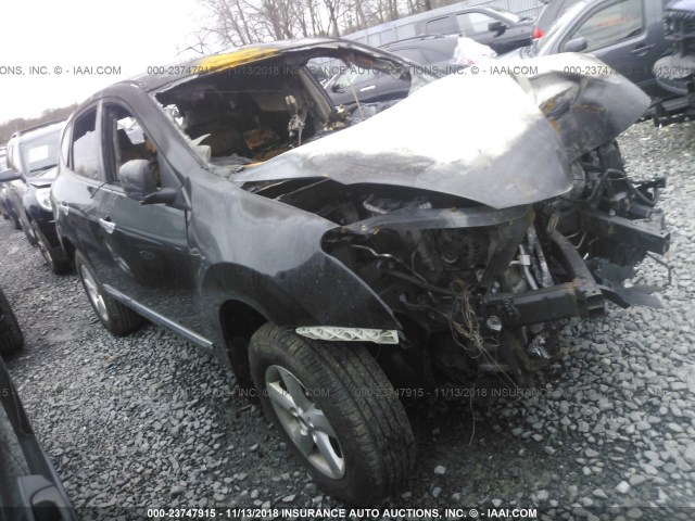 JN8AS5MV1DW665658 - 2013 NISSAN ROGUE S/SV BLACK photo 1