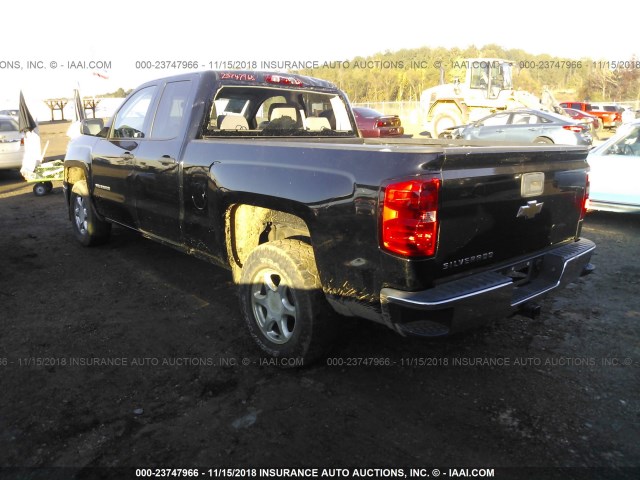 1GCRCPEC5EZ373578 - 2014 CHEVROLET SILVERADO C1500 BLACK photo 3