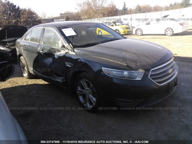 1FAHP2E87EG159224 - 2014 FORD TAURUS SEL BLACK photo 1