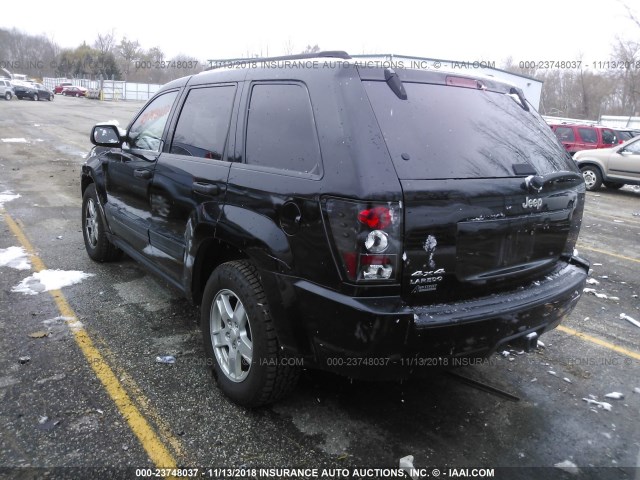 1J4HR48N86C309846 - 2006 JEEP GRAND CHEROKEE LAREDO/COLUMBIA/FREEDOM 黑色 照片 3