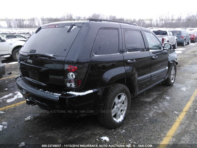 1J4HR48N86C309846 - 2006 JEEP GRAND CHEROKEE LAREDO/COLUMBIA/FREEDOM 黑色 照片 4