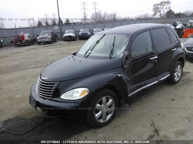 3C4FY58B73T646522 - 2003 CHRYSLER PT CRUISER TOURING BLACK photo 2