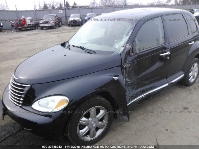 3C4FY58B73T646522 - 2003 CHRYSLER PT CRUISER TOURING BLACK photo 6