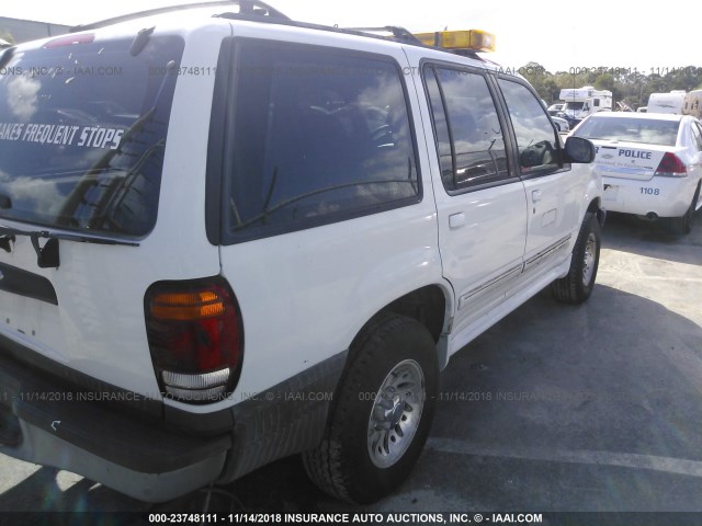 1FMDU72E01ZA69951 - 2001 FORD EXPLORER XLS WHITE photo 4