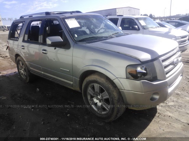 1FMFU19568LA36705 - 2008 FORD EXPEDITION LIMITED GRAY photo 1