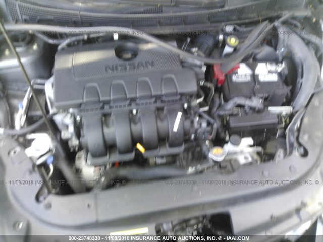 3N1AB7AP7FY367630 - 2015 NISSAN SENTRA S/SV/SR/SL 灰色 照片 10