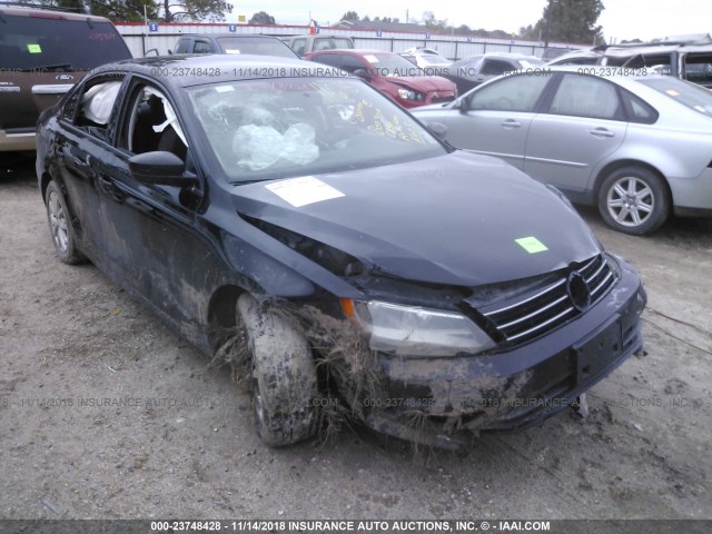 3VWD17AJ0FM334269 - 2015 VOLKSWAGEN JETTA SE Qara foto 1