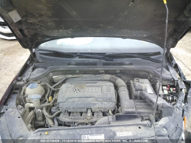 3VWD17AJ0FM334269 - 2015 VOLKSWAGEN JETTA SE Qara foto 10