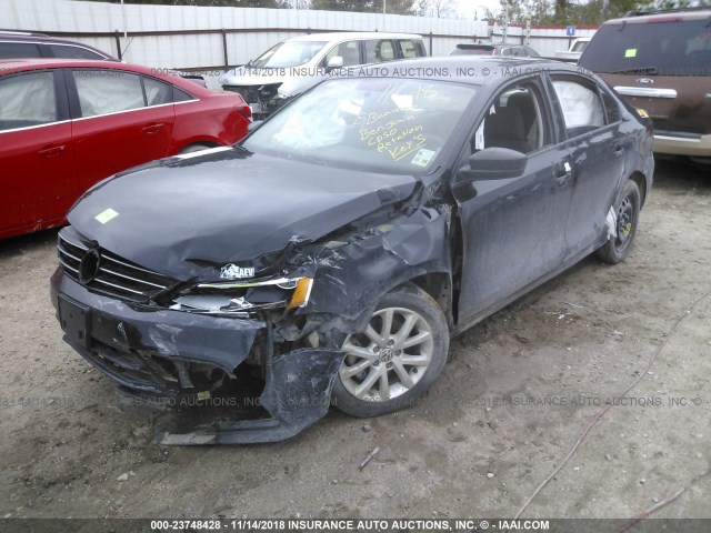 3VWD17AJ0FM334269 - 2015 VOLKSWAGEN JETTA SE Qara foto 2