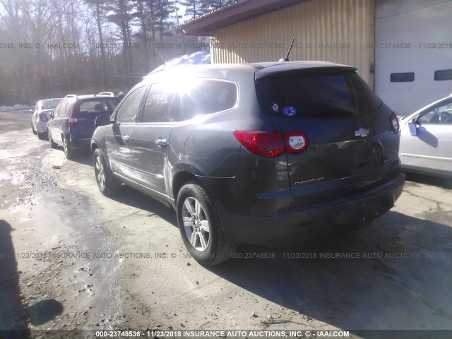 1GNEV23D29S104001 - 2009 CHEVROLET TRAVERSE LT GRAY photo 3