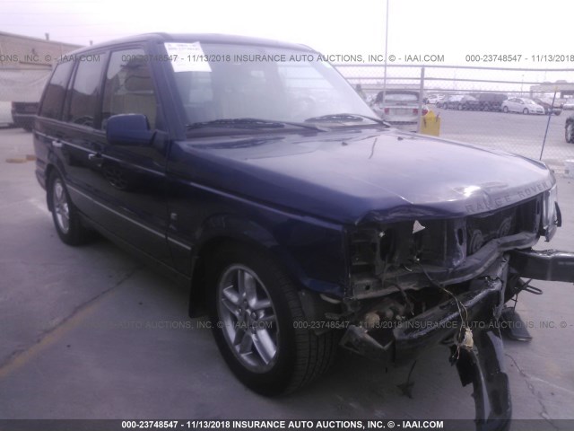 SALPM16402A463524 - 2002 LAND ROVER RANGE ROVER 4.6 HSE LONG WHEELBASE Dark Blue photo 1